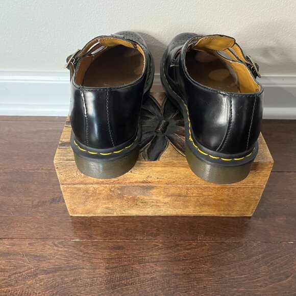 Dr. Martens 8065 Smooth Leather Mary Jane Shoes - Picture 5 of 7